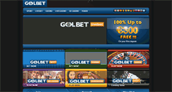 Desktop Screenshot of golbet.com